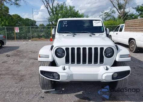 2023 Jeep Wrangler 4-Door High Altitude 4X4 from USA, damaged, VIN 1C4HJXEM6PW507173